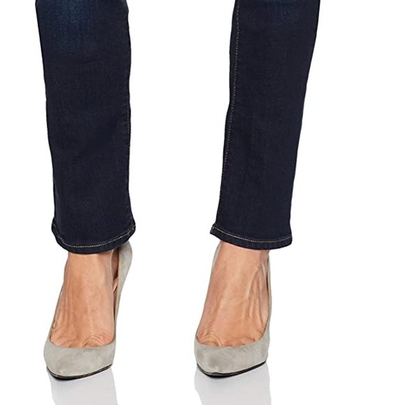 LUCKY jeans 4 27 R dark wash Mid Rise Straight Sweet VGUC cowgirl boho - Picture 4 of 9